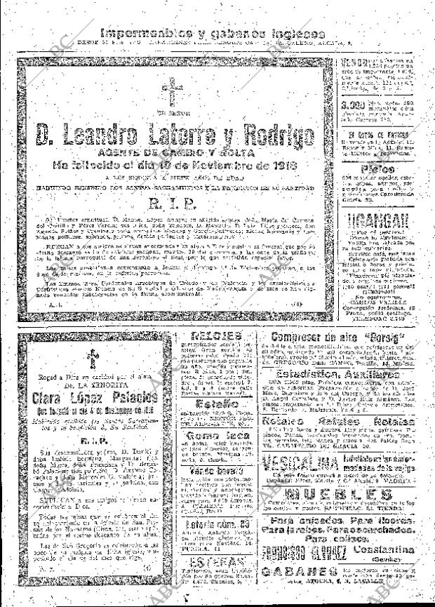 ABC MADRID 18-11-1918 página 25