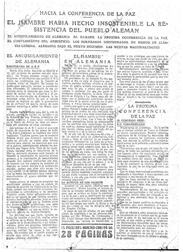 ABC MADRID 18-11-1918 página 7