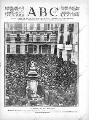 ABC MADRID 20-11-1918 página 1