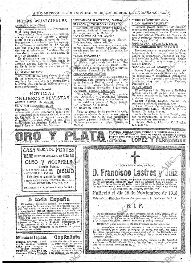ABC MADRID 20-11-1918 página 24