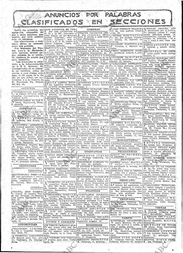 ABC MADRID 20-11-1918 página 26