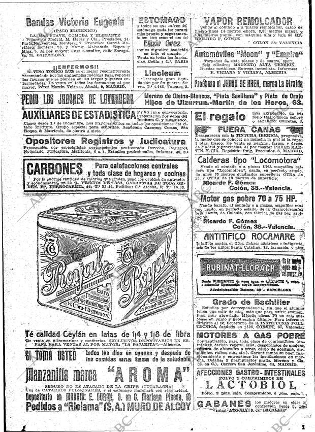 ABC MADRID 25-11-1918 página 20