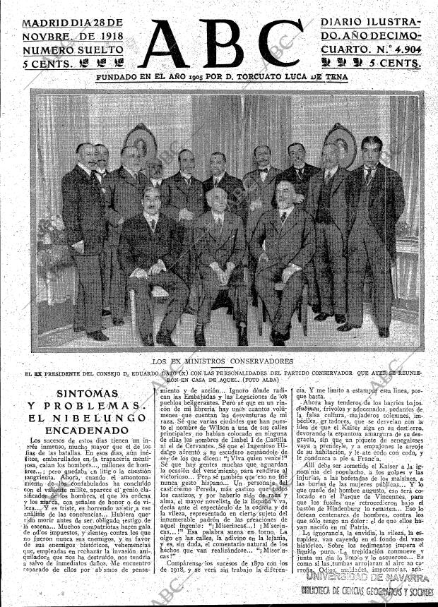 ABC MADRID 28-11-1918 página 3