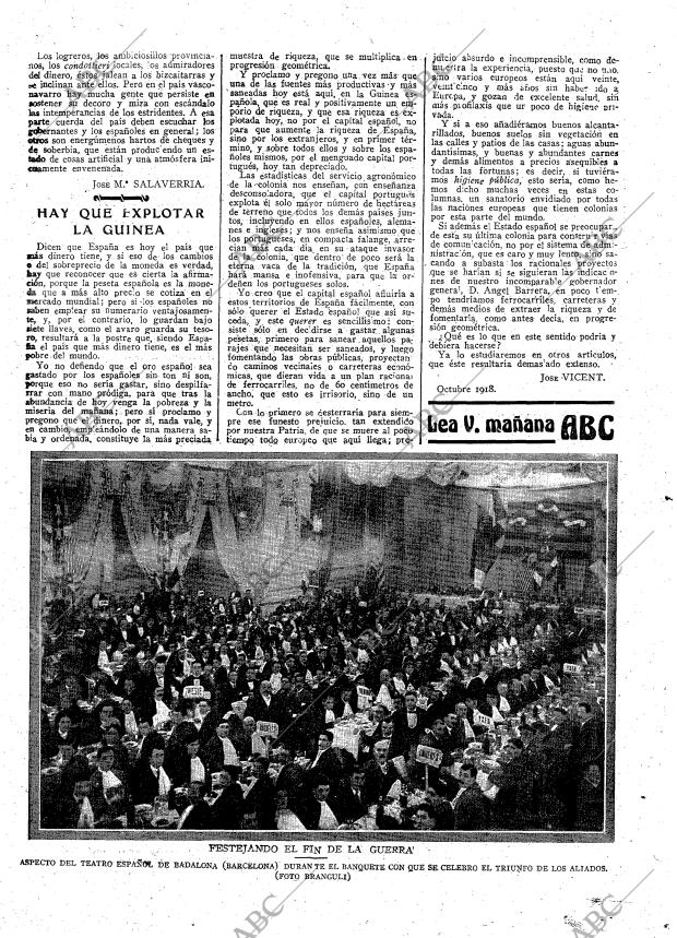 ABC MADRID 29-11-1918 página 5