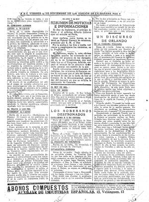 ABC MADRID 29-11-1918 página 8