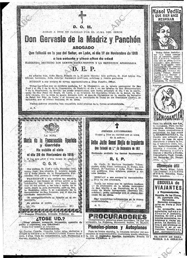 ABC MADRID 30-11-1918 página 30