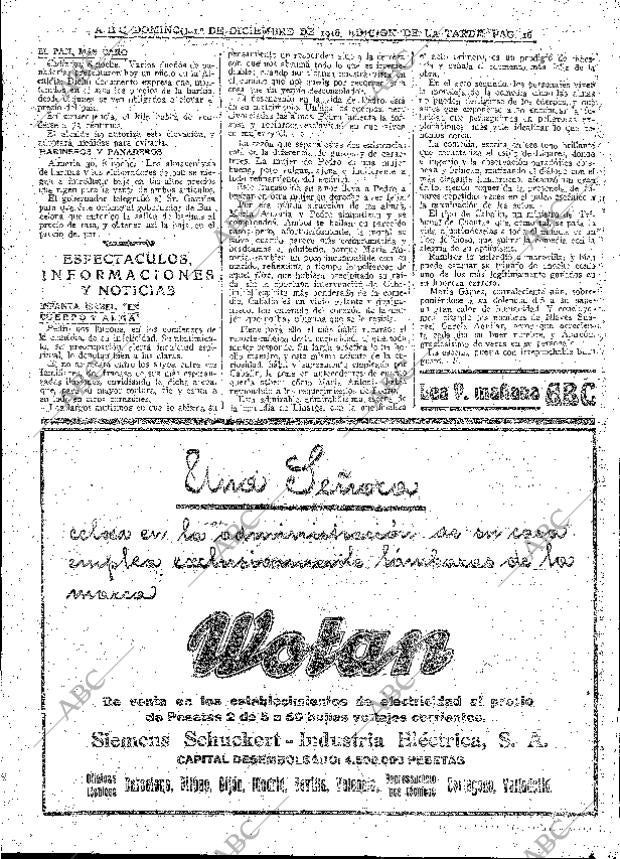 ABC MADRID 01-12-1918 página 16