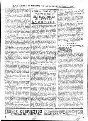 ABC MADRID 02-12-1918 página 14