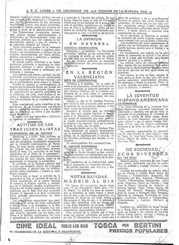 ABC MADRID 02-12-1918 página 15