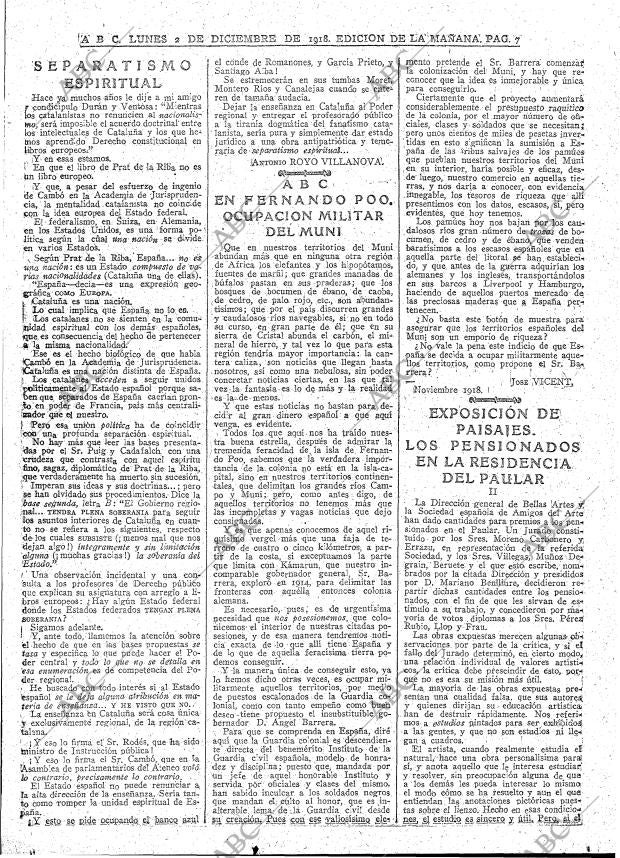 ABC MADRID 02-12-1918 página 7