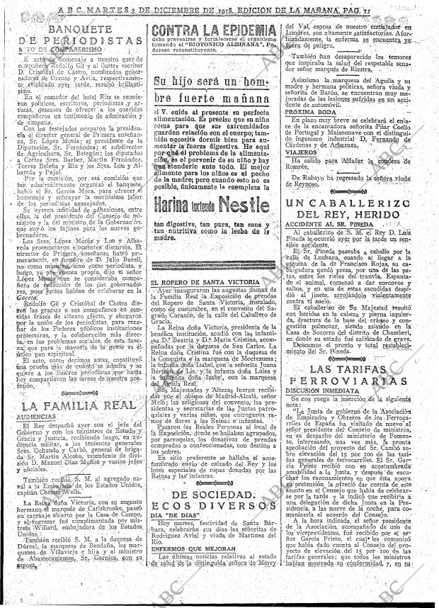 ABC MADRID 03-12-1918 página 11