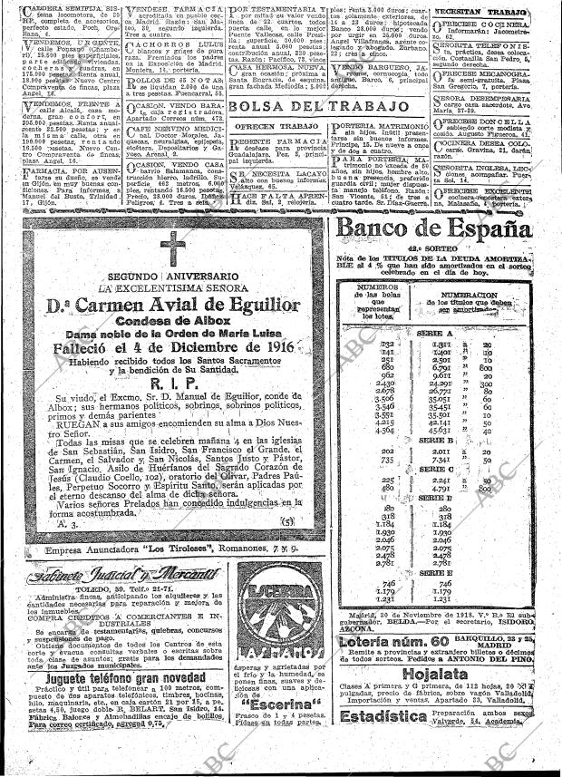 ABC MADRID 03-12-1918 página 23