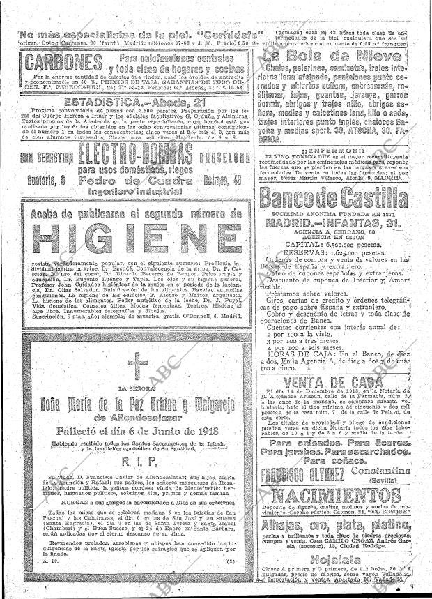 ABC MADRID 04-12-1918 página 25