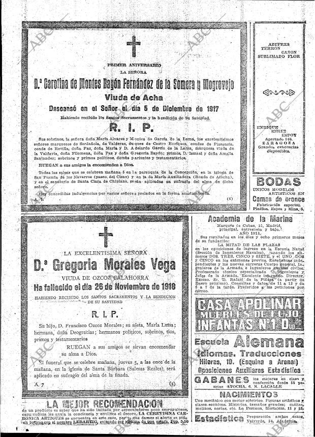 ABC MADRID 04-12-1918 página 26