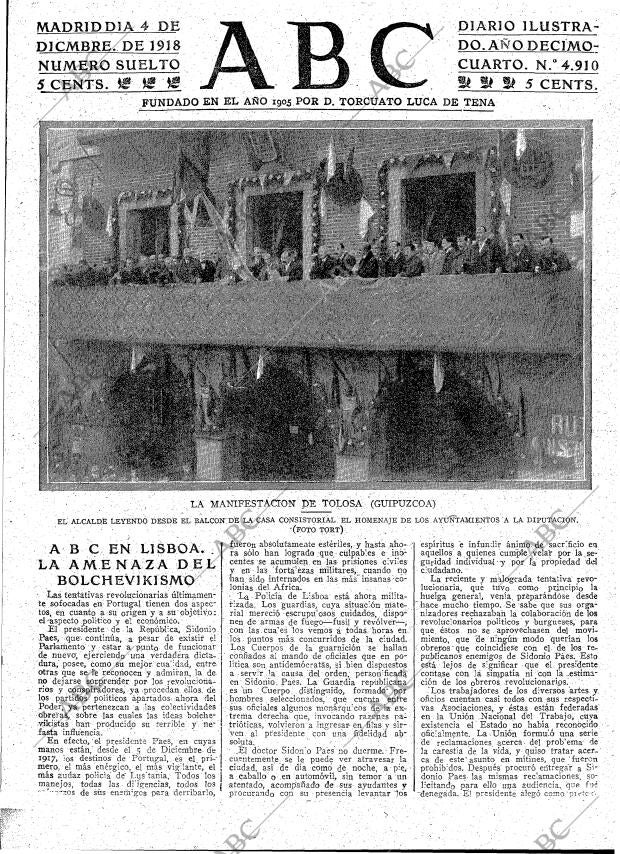 ABC MADRID 04-12-1918 página 3