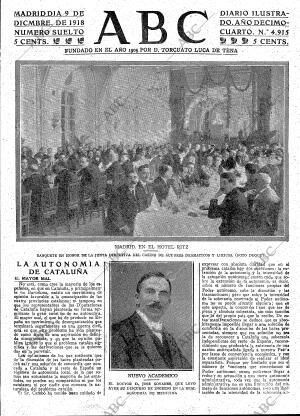 ABC MADRID 09-12-1918 página 3