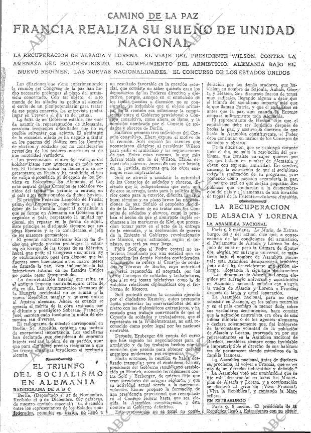 ABC MADRID 10-12-1918 página 9