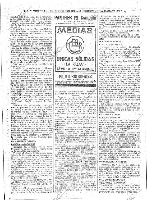 ABC MADRID 13-12-1918 página 11