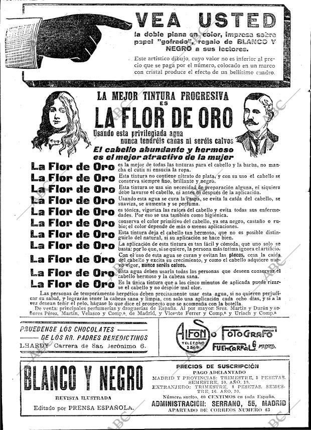 BLANCO Y NEGRO MADRID 15-12-1918 página 2
