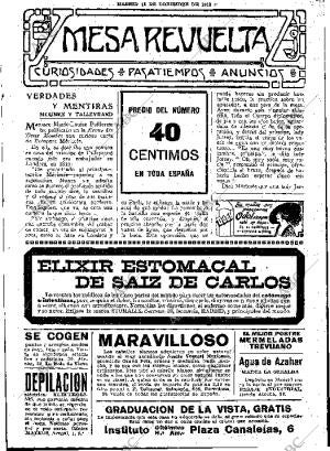 BLANCO Y NEGRO MADRID 15-12-1918 página 3