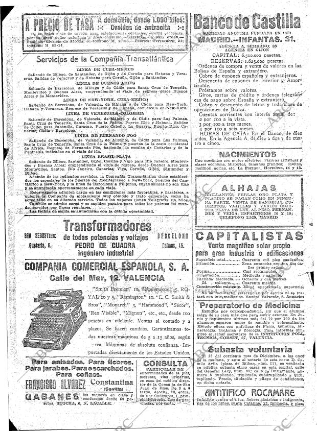 ABC MADRID 16-12-1918 página 25