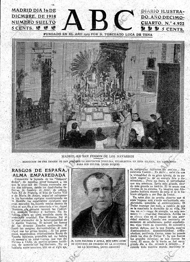 ABC MADRID 16-12-1918 página 3