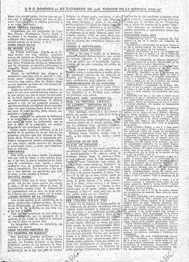 ABC MADRID 22-12-1918 página 21