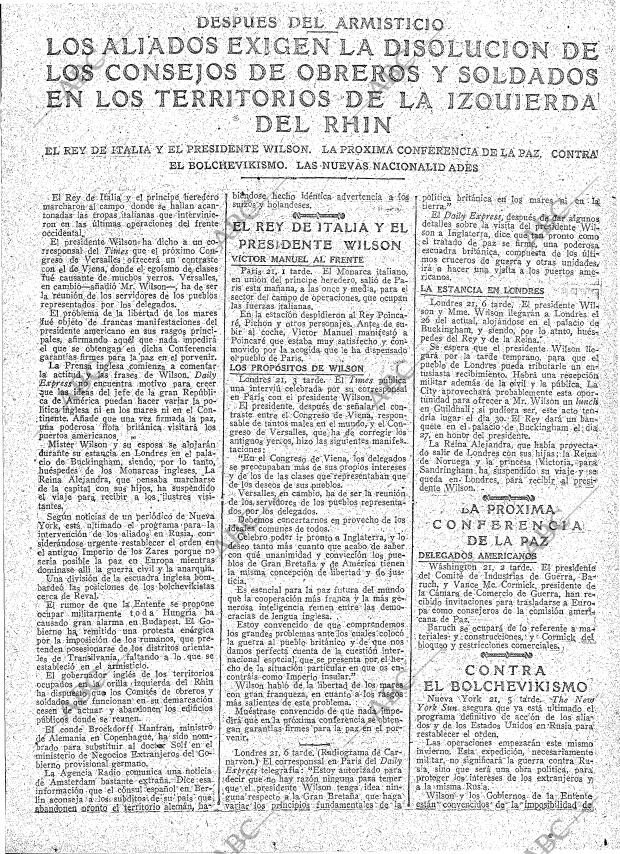 ABC MADRID 22-12-1918 página 7