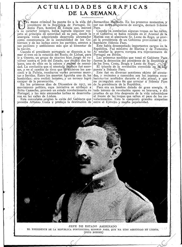 BLANCO Y NEGRO MADRID 22-12-1918 página 17