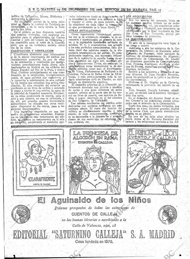 ABC MADRID 24-12-1918 página 17