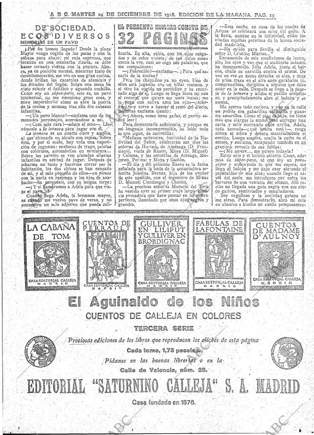 ABC MADRID 24-12-1918 página 19