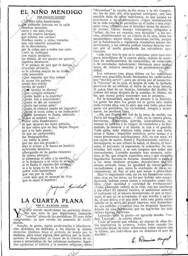 BLANCO Y NEGRO MADRID 29-12-1918 página 12