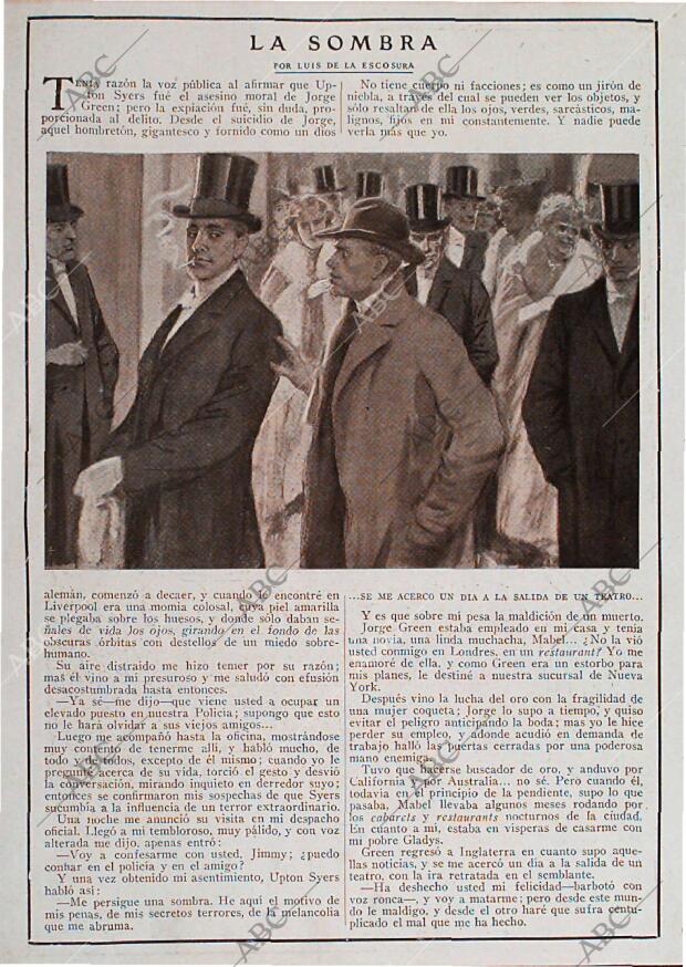 BLANCO Y NEGRO MADRID 29-12-1918 página 14