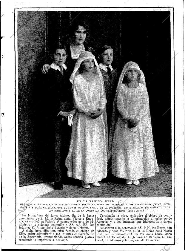 BLANCO Y NEGRO MADRID 29-12-1918 página 17