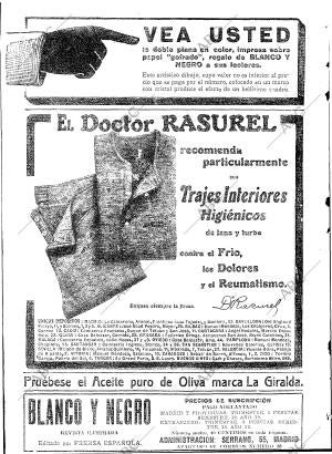 BLANCO Y NEGRO MADRID 29-12-1918 página 2