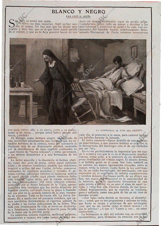 BLANCO Y NEGRO MADRID 29-12-1918 página 24
