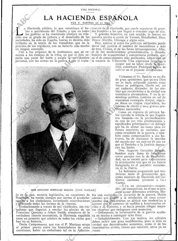 BLANCO Y NEGRO MADRID 29-12-1918 página 8