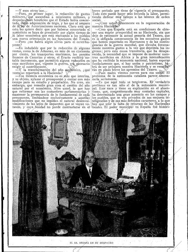 BLANCO Y NEGRO MADRID 29-12-1918 página 9