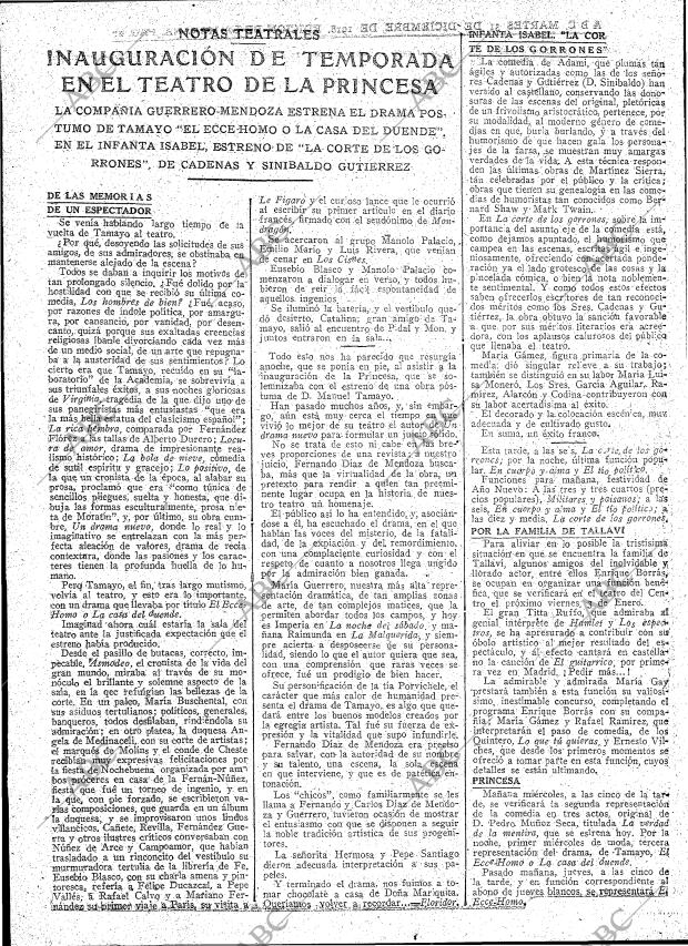 ABC MADRID 31-12-1918 página 20