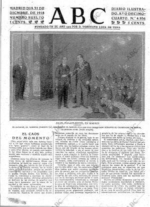 ABC MADRID 31-12-1918 página 3