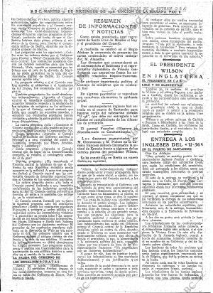 ABC MADRID 31-12-1918 página 8