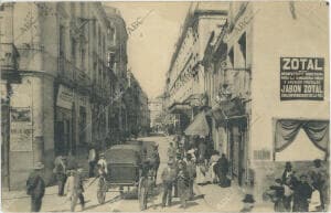 Cordoba, 1919. La calle de Gondomar en 1919.del siglo XX