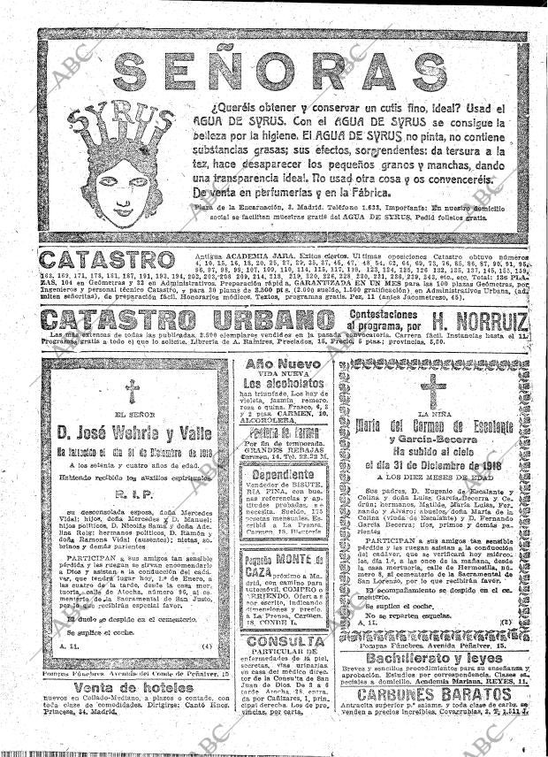ABC MADRID 01-01-1919 página 24