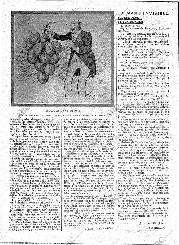 ABC MADRID 01-01-1919 página 6