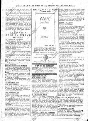 ABC MADRID 04-01-1919 página 11