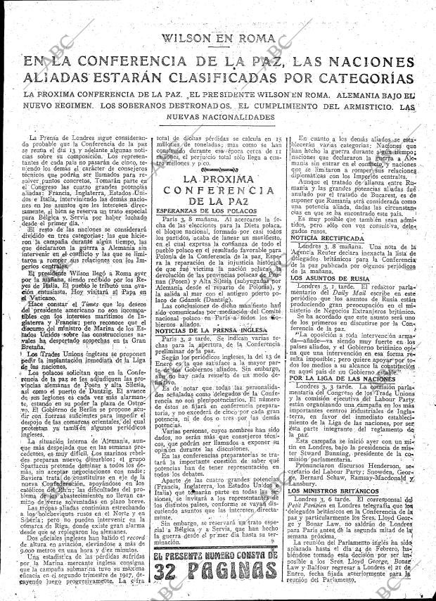 ABC MADRID 04-01-1919 página 9