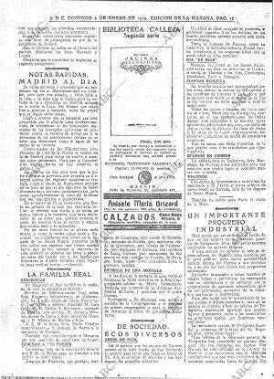ABC MADRID 05-01-1919 página 16