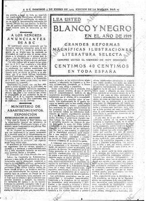 ABC MADRID 05-01-1919 página 17