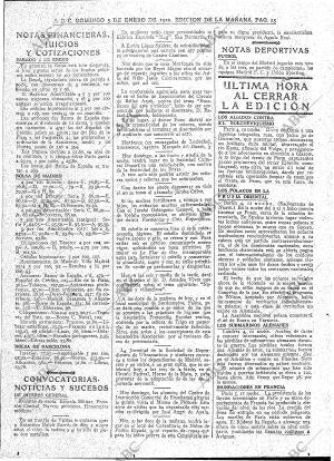 ABC MADRID 05-01-1919 página 25