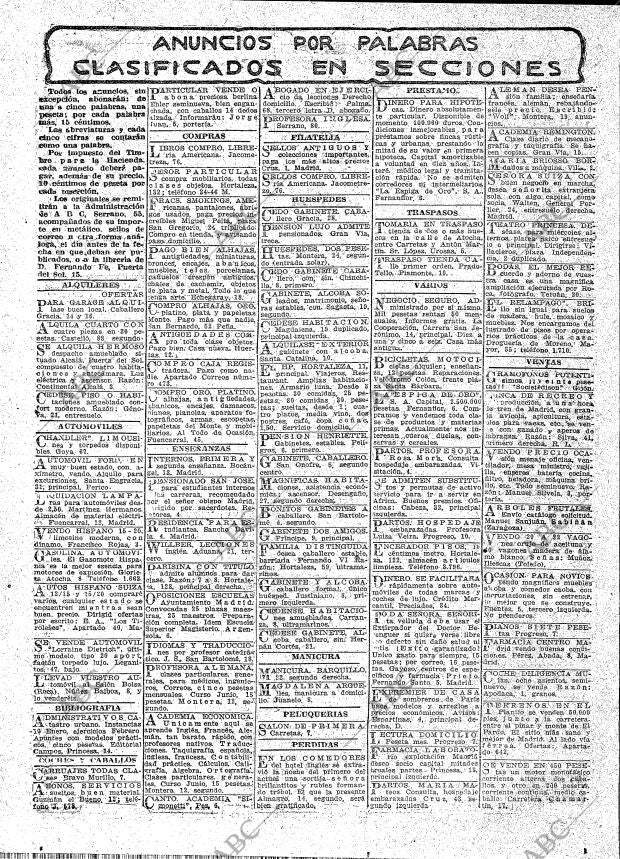 ABC MADRID 05-01-1919 página 26